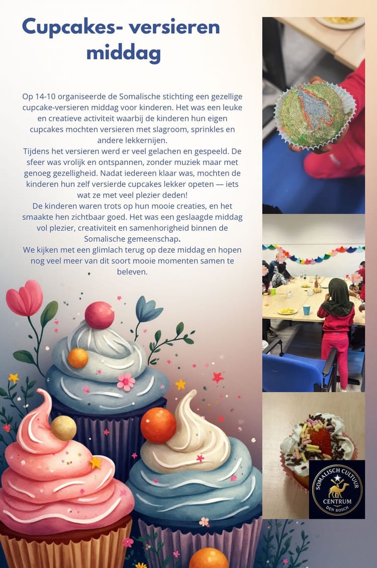 Cupcake versieren voor de kleintjes